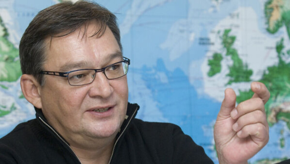 Tirsdag den 11. august holdt formand for Naalakkersuisut, Kuupik Kleist, tale for mødedeltagerne i FN's Ekspert Mekanisme for Oprindelige Folks Rettigheder. Foto Leiff Josefsen.