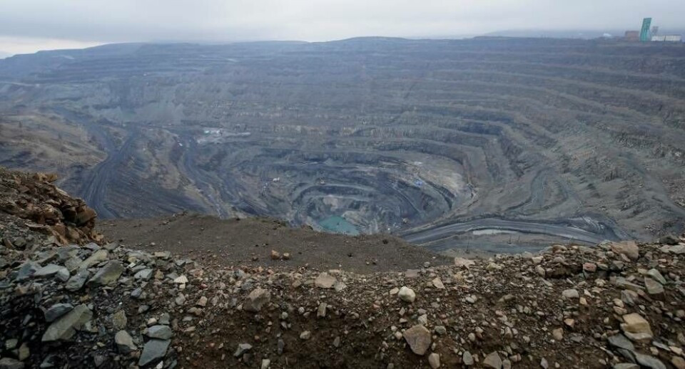 Den russiske nikkelmine Zapolyarny i Norilsk.