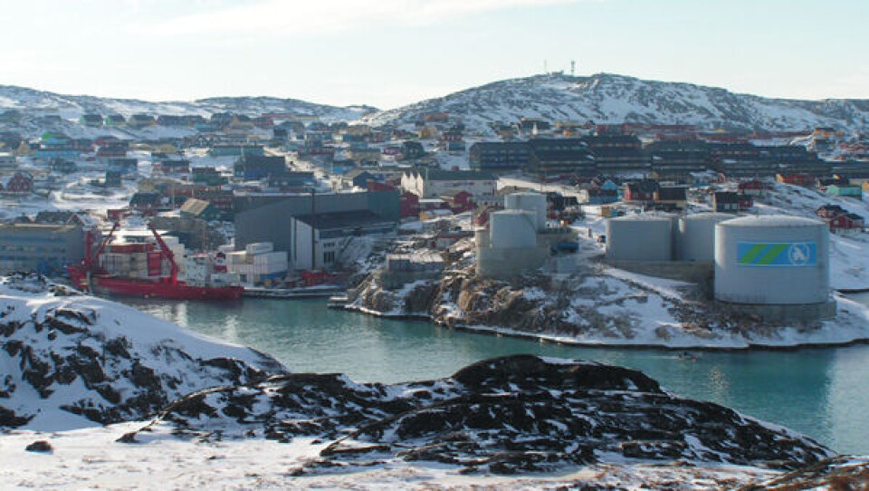 Vandkraftværket i Ilulissat bliver taget i brug i 2013. Foto: Sermitsiaq-AG arkiv