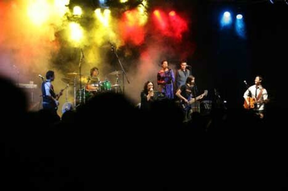 Den kendte sangerinde Nina Kreutzmann har længe været i front for QulleQ. Nu er det tid til sceneskift. Foto: Jørgen Chemnitz.