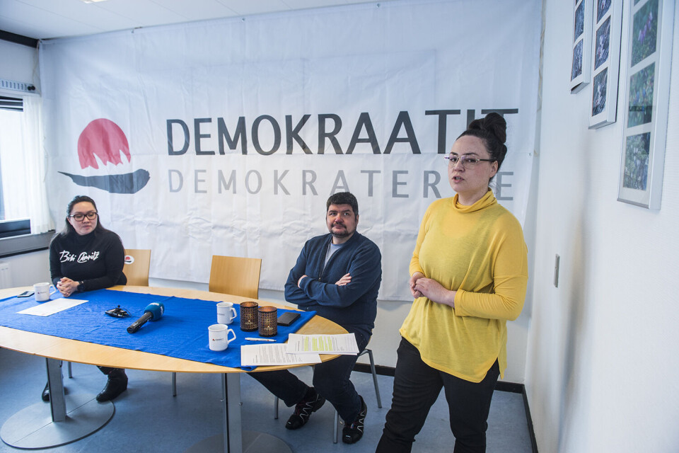 Demokraterne stiller op med 34 kandidater til Inatsisartut-valget