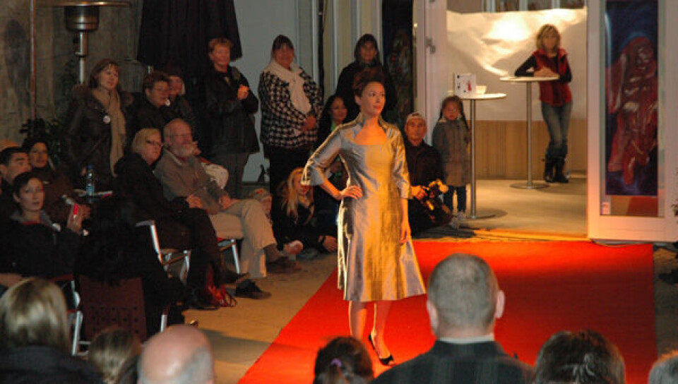 Modeshow på kulturnatten i København fredag. Foto: Søren Thalund