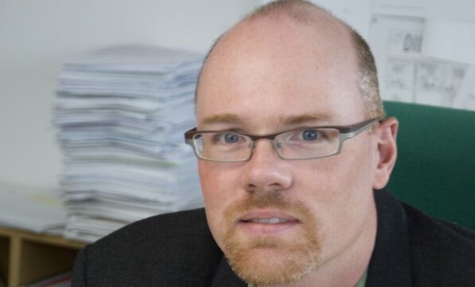 - Alkohol er en meget stor del af kriminalitetsproblemet, siger politimester Bjørn Bay. Foto: Leiff Josefsen.