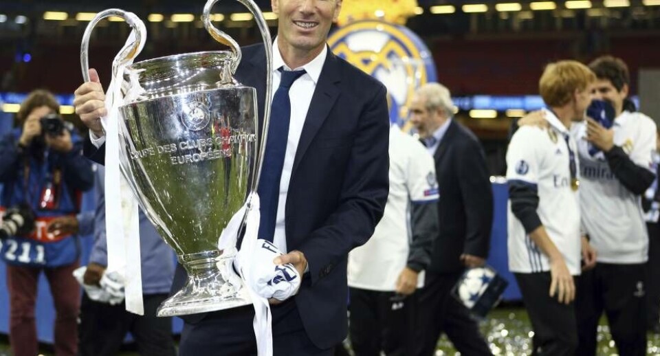 Zinedine Zidane har blot været cheftræner i Real Madrid i 17 måneder, men han er allerede den første klubtræner, der har vundet Champions League to år i træk