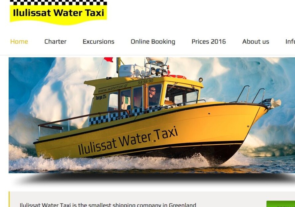 Ilulissat Water Taxi slår sig ned I Nuuk.