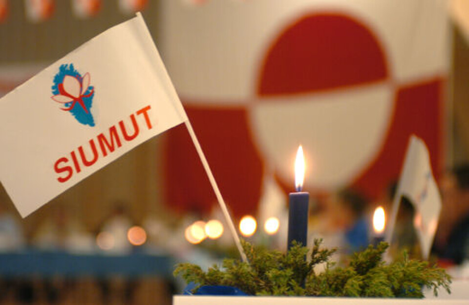 Siumut stiller krav til finanslovsforhandlingerne