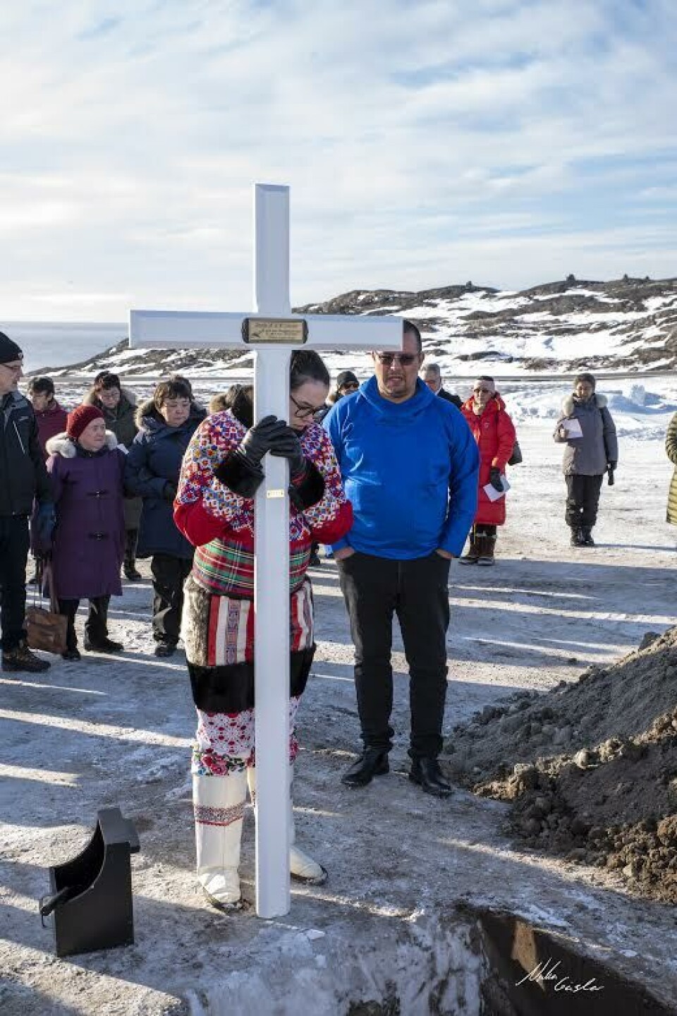 Anthon Geisler blev begravet i Ilulissat