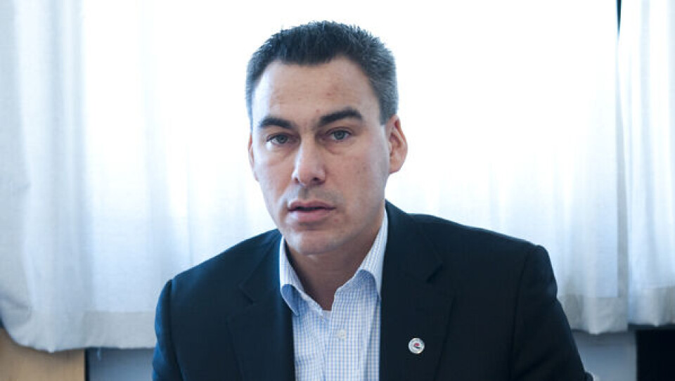 Palle Christiansen har sat kaffe over til ny runde finanslovsforhandlinger. Foto.?Leiff Josefsen.
