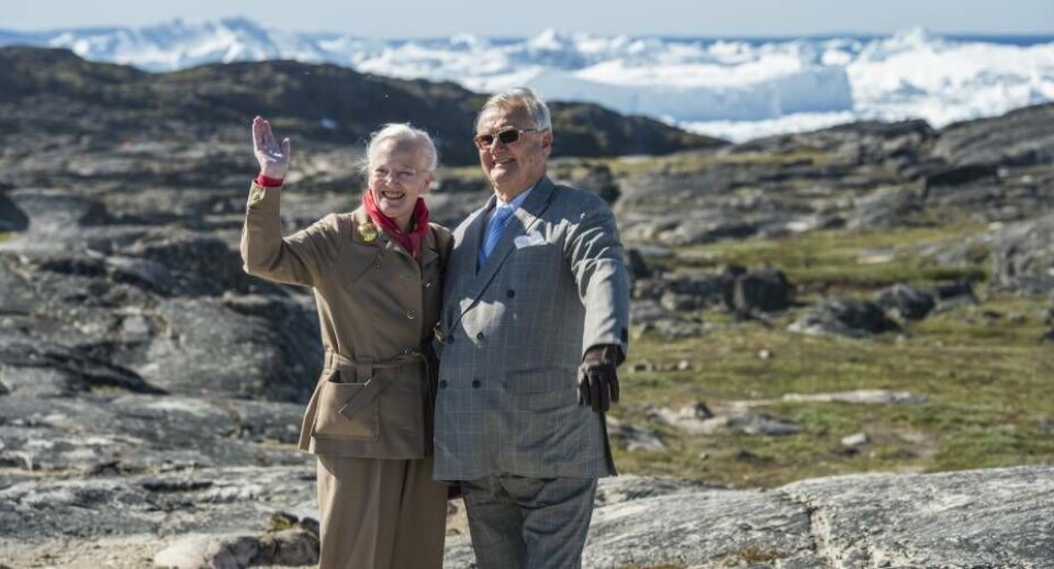 Dronning Margrethe aamma prins Henrik aningaasaateqarfitsik aqqutigalugu Uummannap eqqaani eqqugaasut 200.000 koruuninik tunissuteqarfigaat. Taakku Ilulissani 2015-mi tikeraarneranni assilisaq.