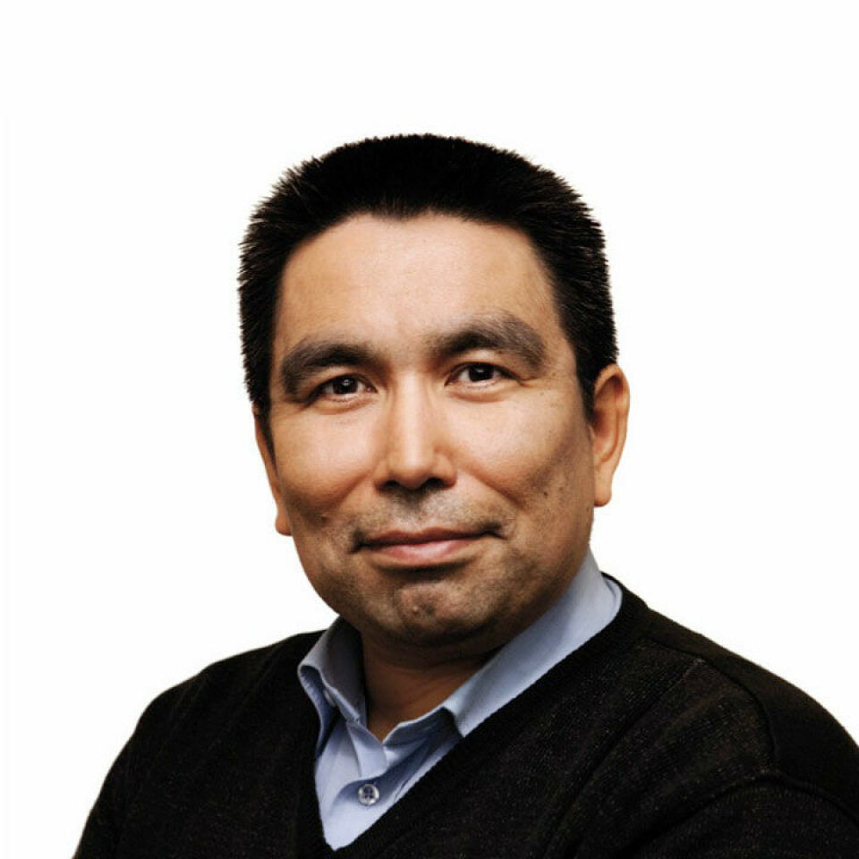 Vittus Qujaukitsoq, Siumut, liger på en tredje plads i personlige stemmer. Foto: Siumut