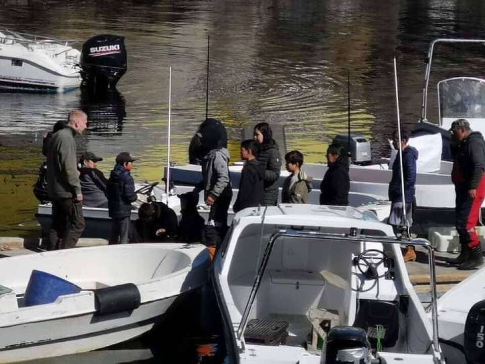 Af hensyn til Flemming Andreassen har familien valgt at sløre hans ansigt på billedet.