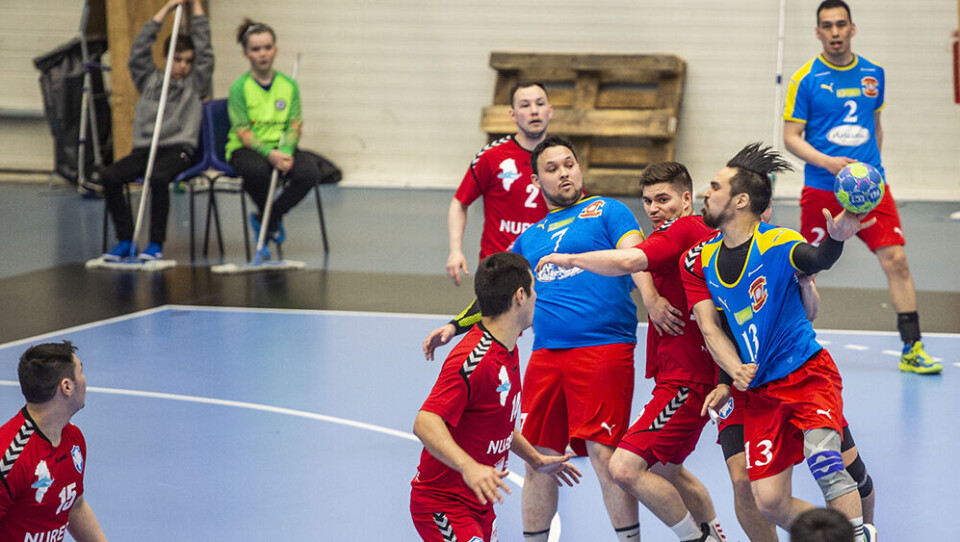 Her ses kampen mellem NÛK og Norsaq HC. NÛK vandt kampen med 27-22
