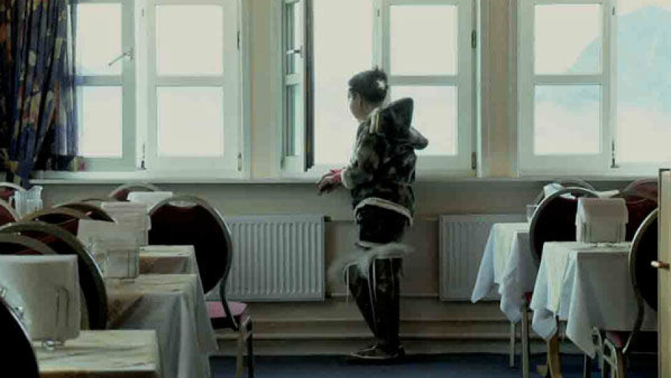 Anne Kuitse - still billede fra filmen. Foto: Ivalo Frank