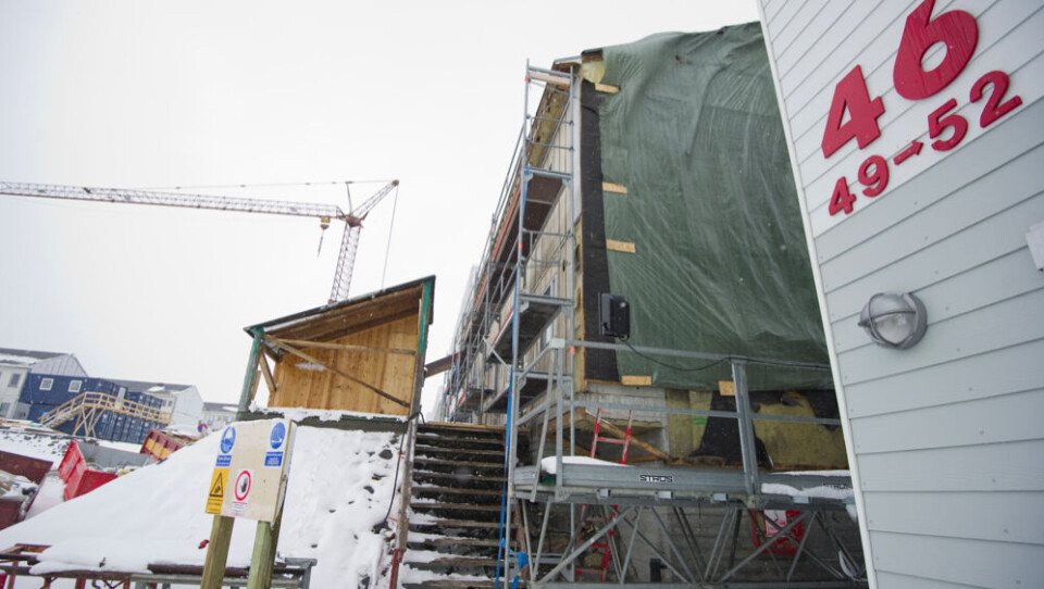 På grund af de fleste boligers sølle tilstand bliver huslejestigningerne i Nuuk på én til fire procent. Foto: Leiff Josefsen