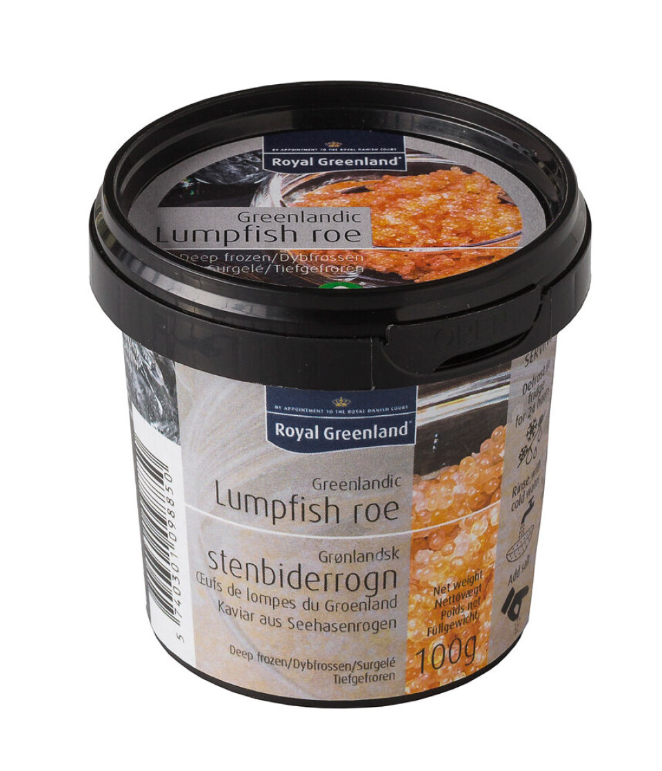Stenbiderrogn kommer i bæger i Pamiut kort efter indhandling. Det er et nyt produkt, der blev afprøve sidste år, og som er i produktion i år direkte til kunderne Tobias TobiassenPaamiut Fiskefabrik har flere i beskæftigelse efter af den er begyndt at producere stenbiderrogn direkte til kunderne Leiff JosefsenStenbiderrogn kommer i bæger i Pamiut kort efter indhandling. Det er et nyt produkt, der blev afprøve sidste år, og som er i produktion i år direkte til kunderne Tobias TobiassenPaamiut Fiskefabrik har flere i beskæftigelse efter af den er begyndt at producere stenbiderrogn direkte til kunderne Leiff JosefsenStenbiderrogn kommer i bæger i Pamiut kort efter indhandling. Det er et nyt produkt, der blev afprøve sidste år, og som er i produktion i år direkte til kunderne Tobias TobiassenPaamiut Fiskefabrik har flere i beskæftigelse efter af den er begyndt at producere stenbiderrogn direkte til kunderne Leiff Josefsen Stenbiderrogn, bæger, fiskefabrikken i Paamiut, Royal Greenland