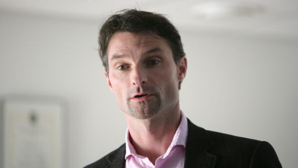 Michael Binzer, Air Greenlands administrerende direktør. Foto: Jørgen Chemnitz