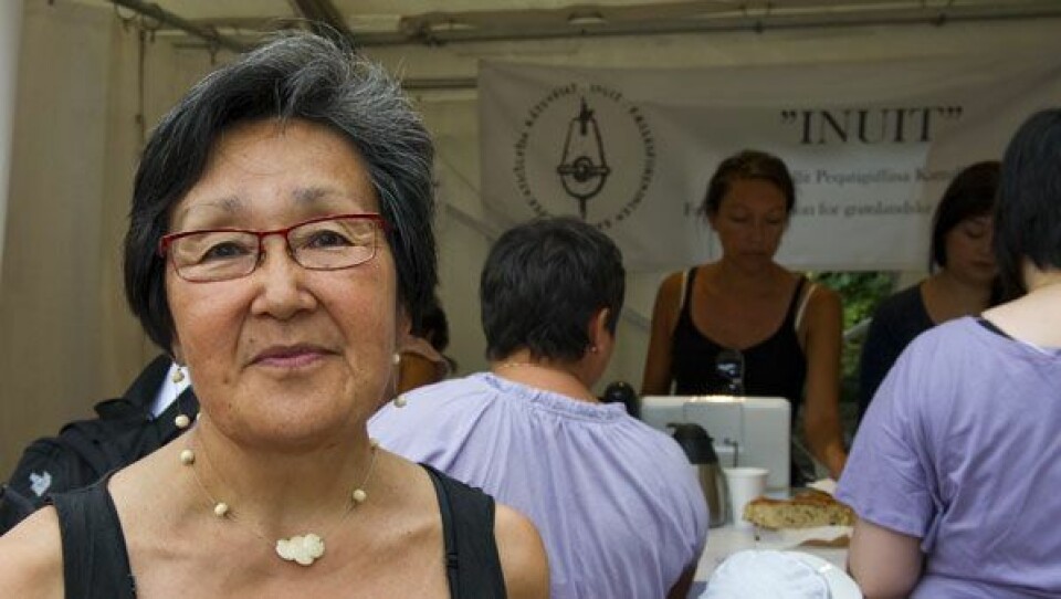 Bitha Methelmann, formand for Fællesforeningen Inuit. Foto: Leiff Josefsen