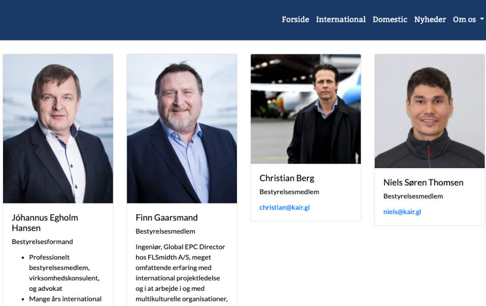 Kalaallit Airports: Mandehørm i ny bestyrelse