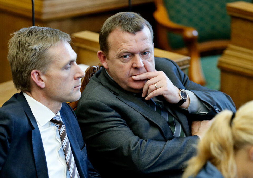 Lars Løkke Rasmussen, Kristian Thulesen Dahl,Folketinget