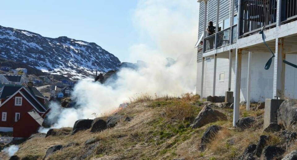 Brandstiftelse ved Hotel Qaqortoq