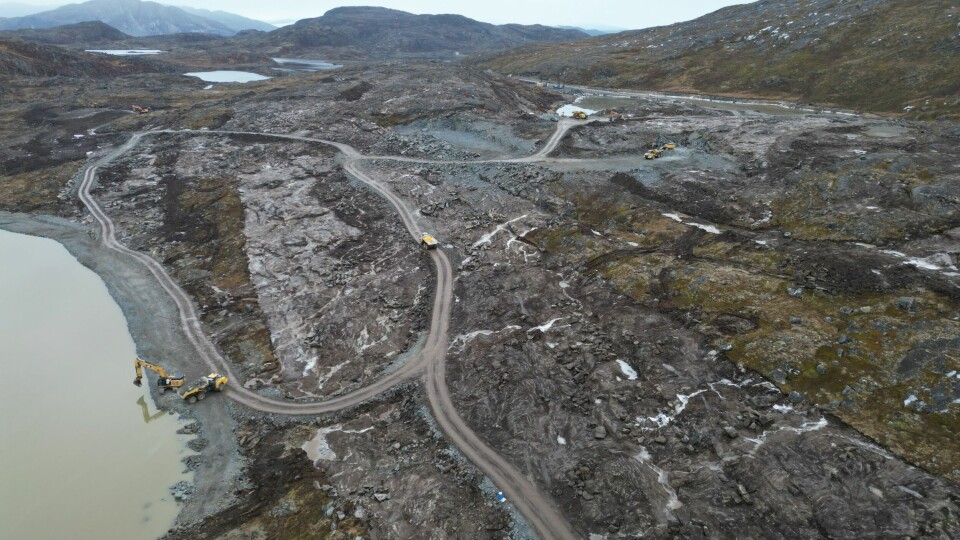 Op mod 50 personer har siden forsommeren arbejdet med lufthavnsprojektet i Qaqortoq.
