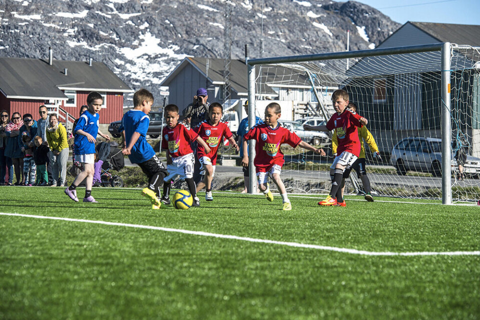 Kunstgæsbane i Nuuk