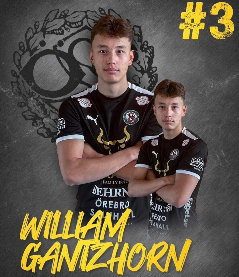 William Gantzhorn fra Nuuk spiller i dag for Örebro SK Futsal. Han spiller også for det danske herrelandshold og har netop spillet sine debutkampe mod Argentina og Marokko.