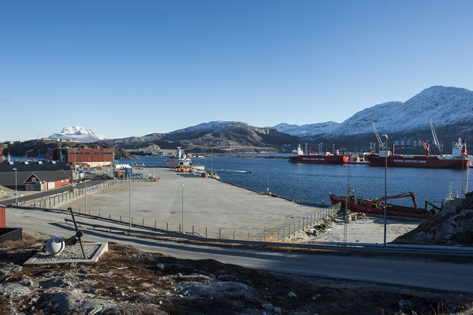 Containerne er væk på den gamle havn, og på det store areal skal der nu laves besøgscenter til krydstogtturisterne.