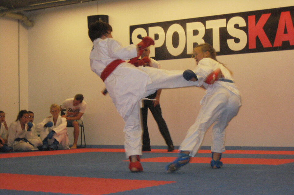 Nuuk Shotokan Karate-Do sendte seks deltagere til danmarksmesterne og de kommer alle hjem med medaljer.Foto: Lissi Ottosen