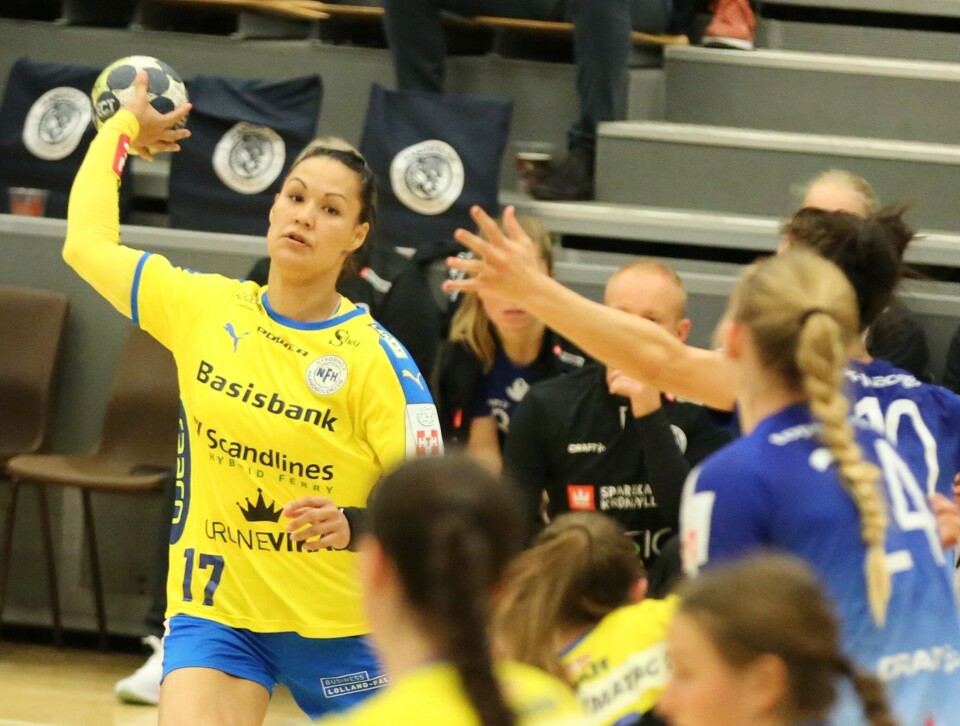 Lykke Frank Hansen kom i spil efter syv minutter af 2. halvleg