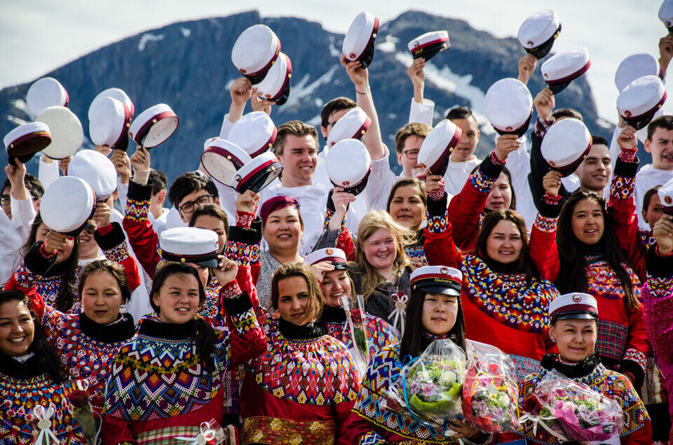 Studenter, GUX, Sisimiut, 2015