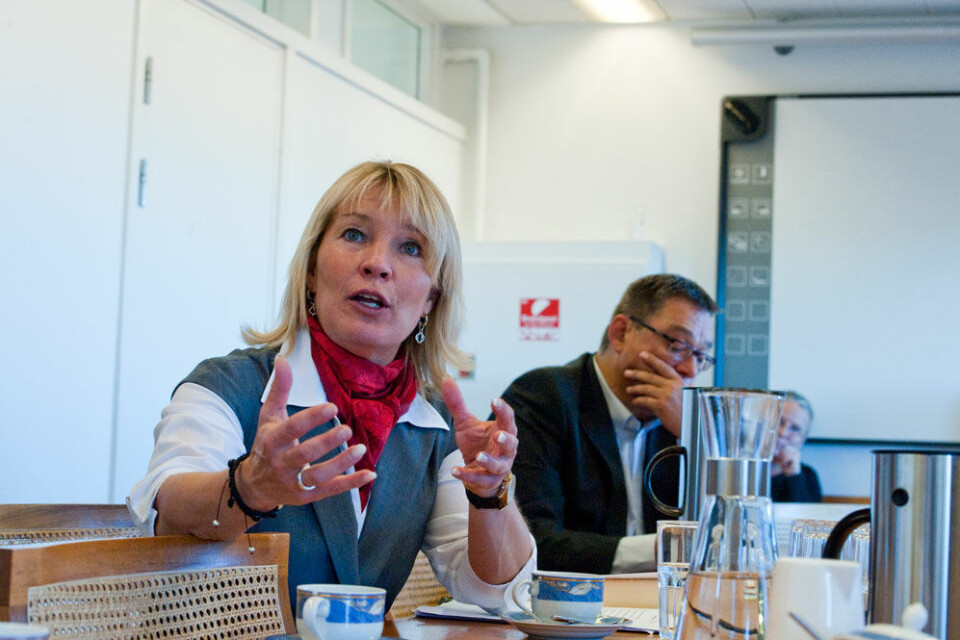 Lene Espersen gør nu reklame for Grønland i Wall Street Journal. Foto: Leiff Josefsen
