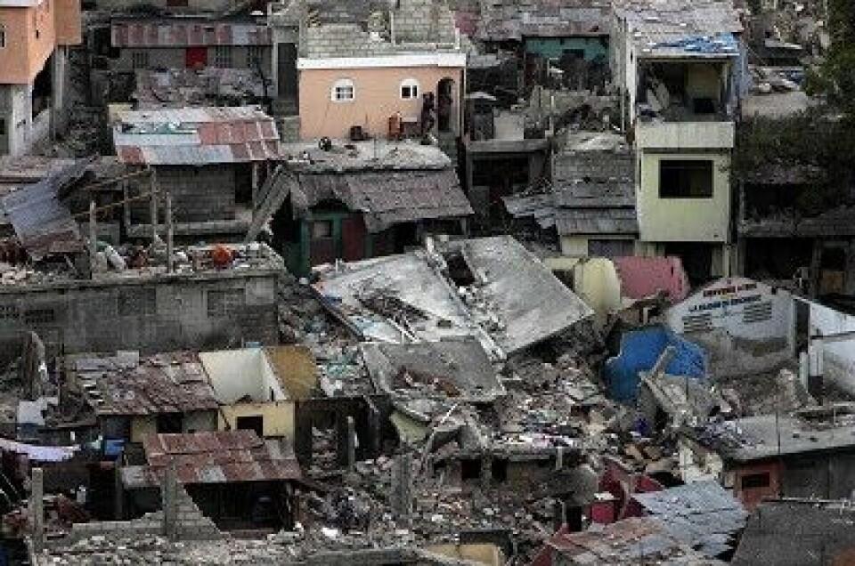 Indbyggerne i Grønland samlede 1,6 millioner kroner til genopretning af Haiti efter jordskælvet. Dansk Røde Kors er nu kommet med en beretning om hvad pengene er brugt til. Foto: Polfoto/AP.