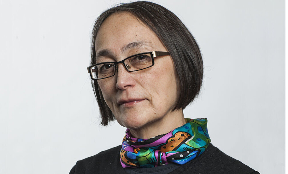 Lise Svenningsen, der stiller op til Inatsisartut-valget for Siumut, fokuserer i sin valgkamp på at øge samarbejdet mellem det grønlandske og danske sundhedsvæsen. Foto: Leiff Josefsen