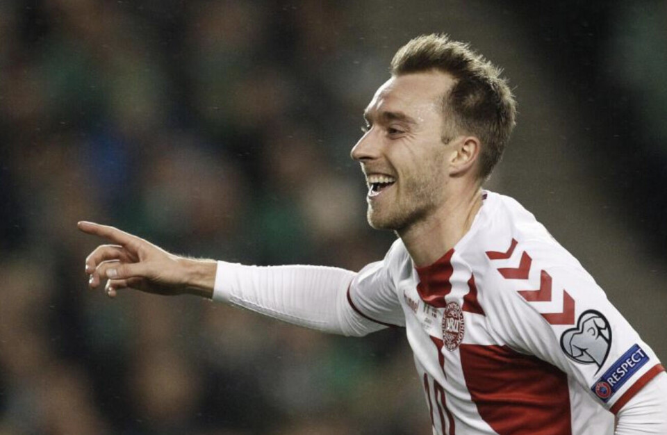 Eriksen efter hattrick og VM-billet: Svært at komme ned