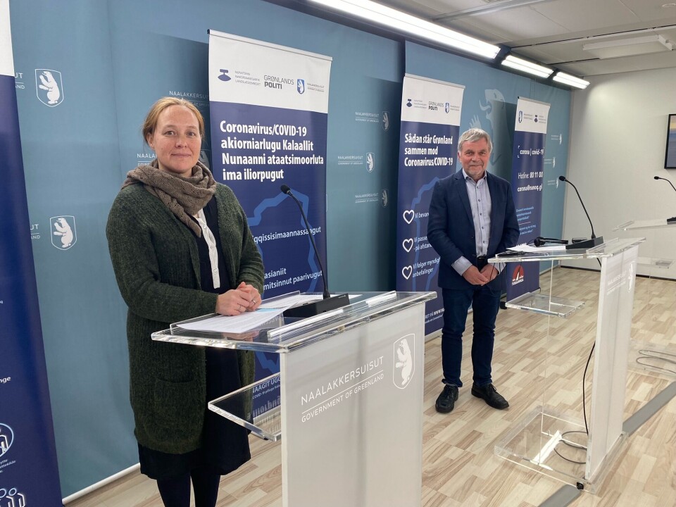 Der indføres mundbind og forsamlingsloft i Nuuk