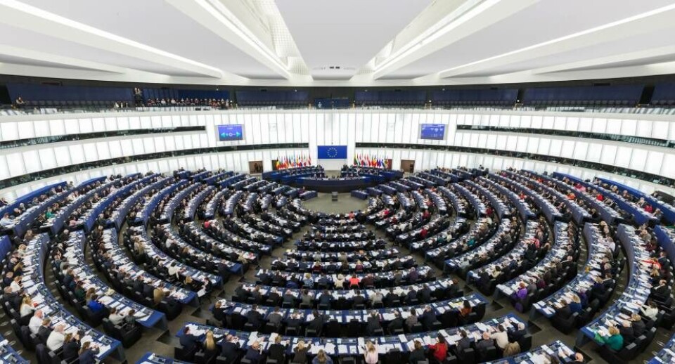 Europaparlamentet i Strasbourg