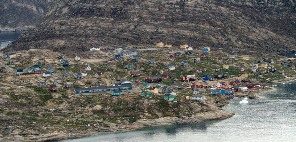 Kullorsuaq fra luften