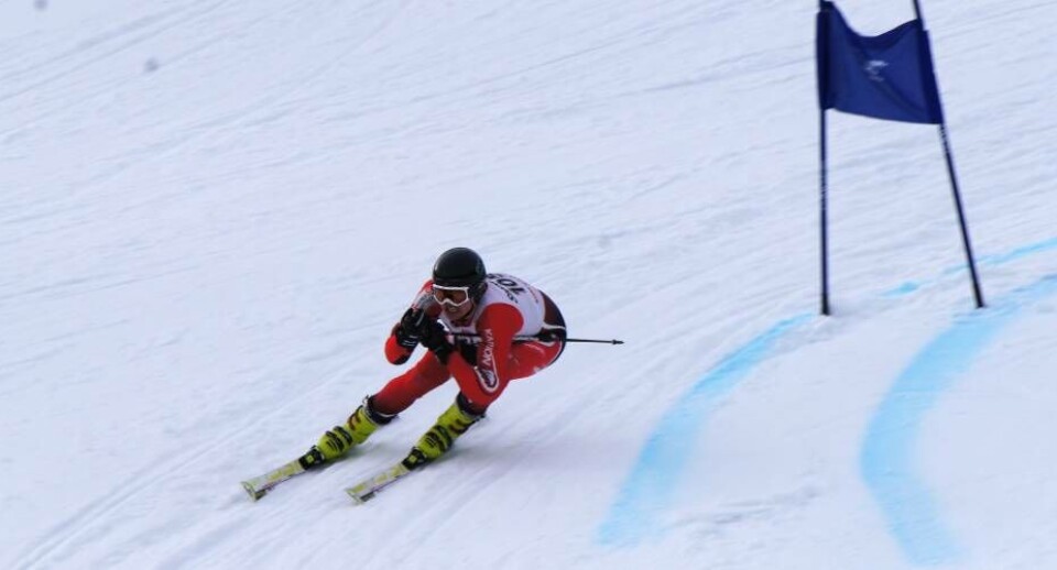 Malik Holm viste for alvor sit talent ved påskens alpine GM i Qeqertarsuaq. Foto: Privat