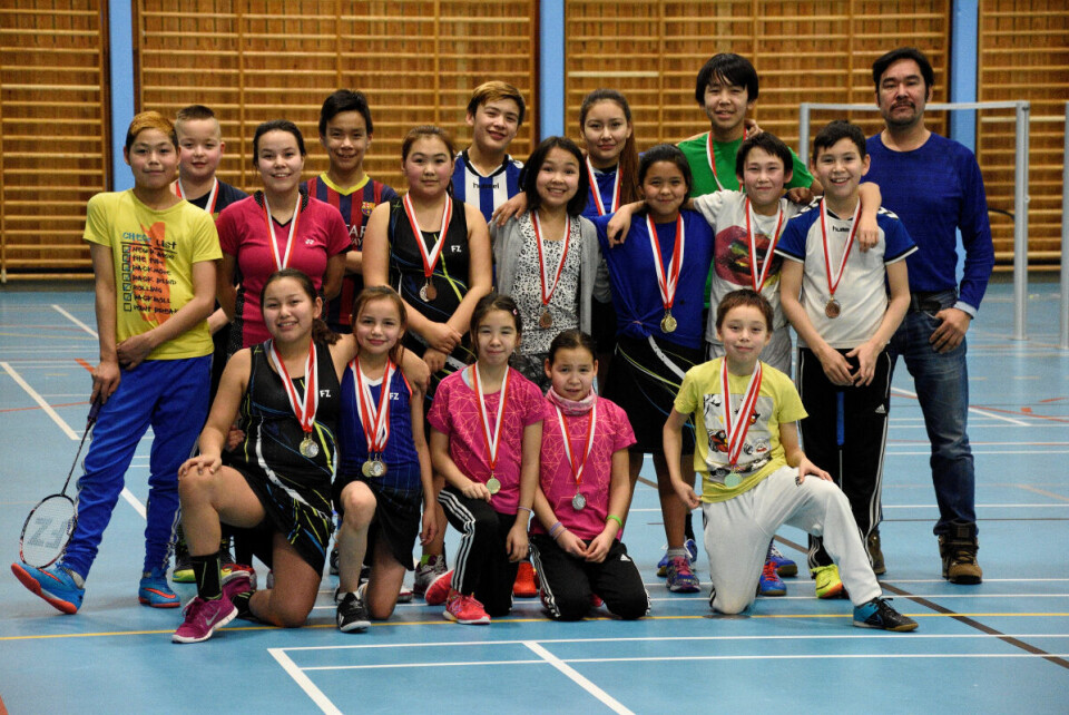 bymesterskab i badminton i Aasiaat af ABK