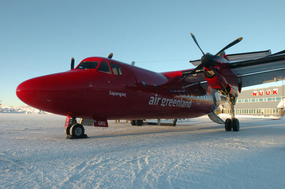 Kriseramte SAS har gennem flere år ønsket at komme ud af Air Greenland, som SAS var med til at stifte. Air Greenland blev etableret den 7. november 1960 under navnet Grønlandsfly af SAS og Kryolitselskabet Øresund, et mineselskab med aktiviteter i Grønland. Foto: Leiff Josefsen
