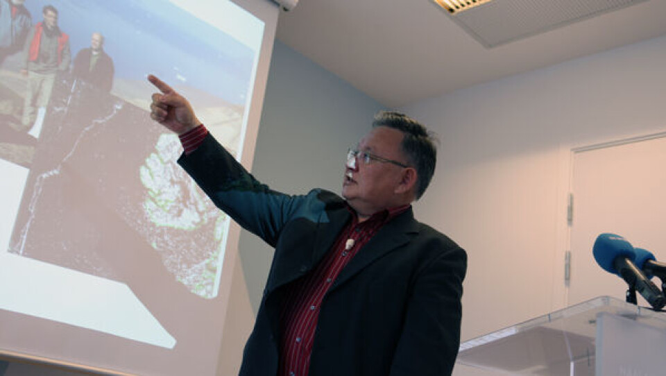 - Ledighedskurven er knækket, siger medlem af Naalakkersuisut for erhverv og råstoffer Ove Karl Berthelsen, Inuit Ataqatigiit. Foto: Leiff Josefsen