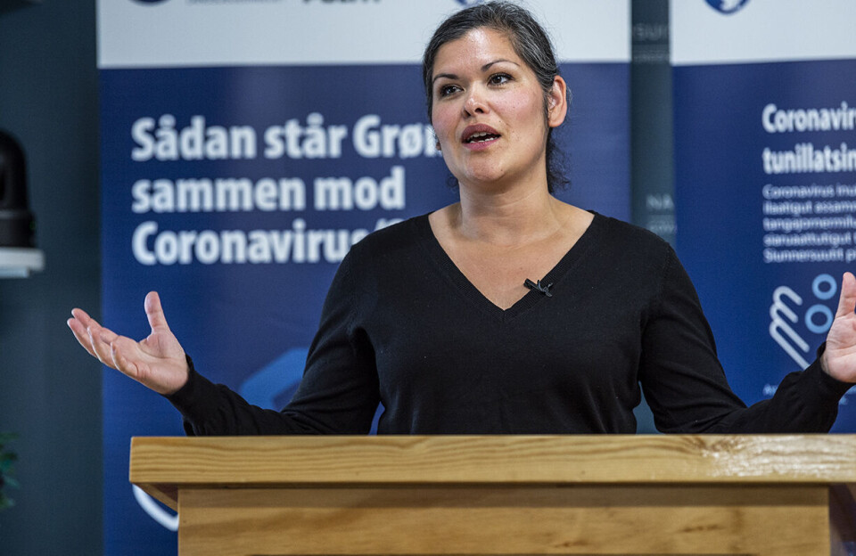 Arnani kalaallinilu nakorsaaneq siullerpaaq