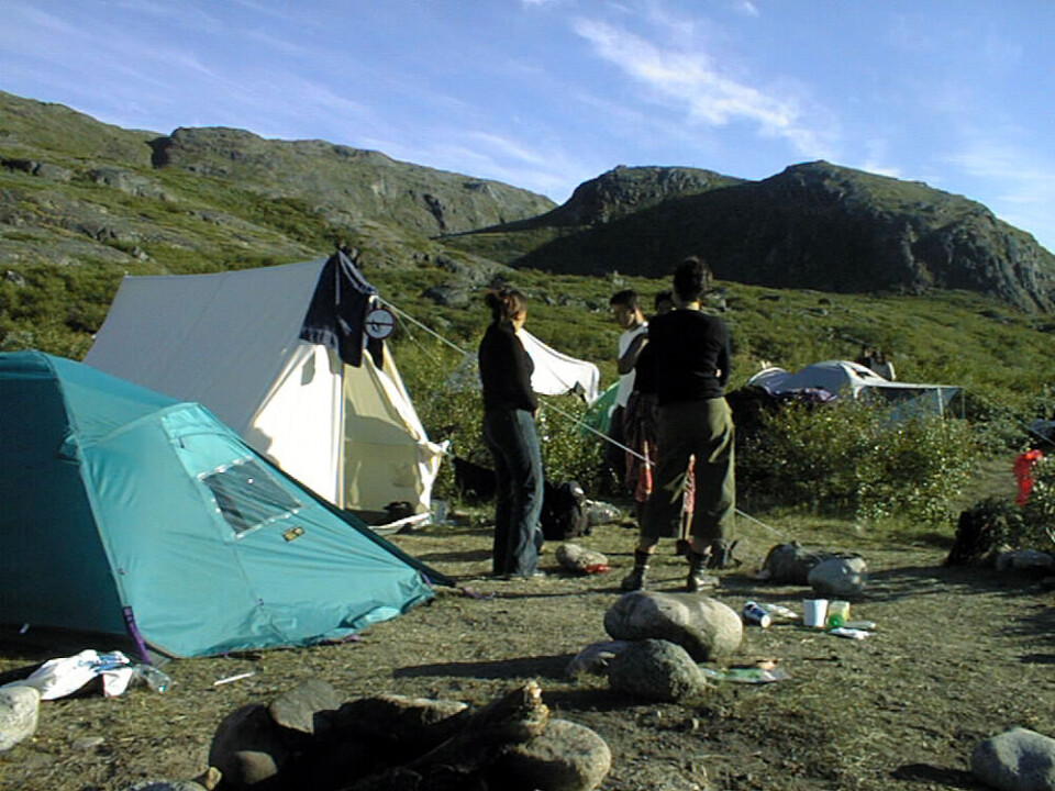 Telt, fjeld, rygsækturisme, vandreturisme, trekking