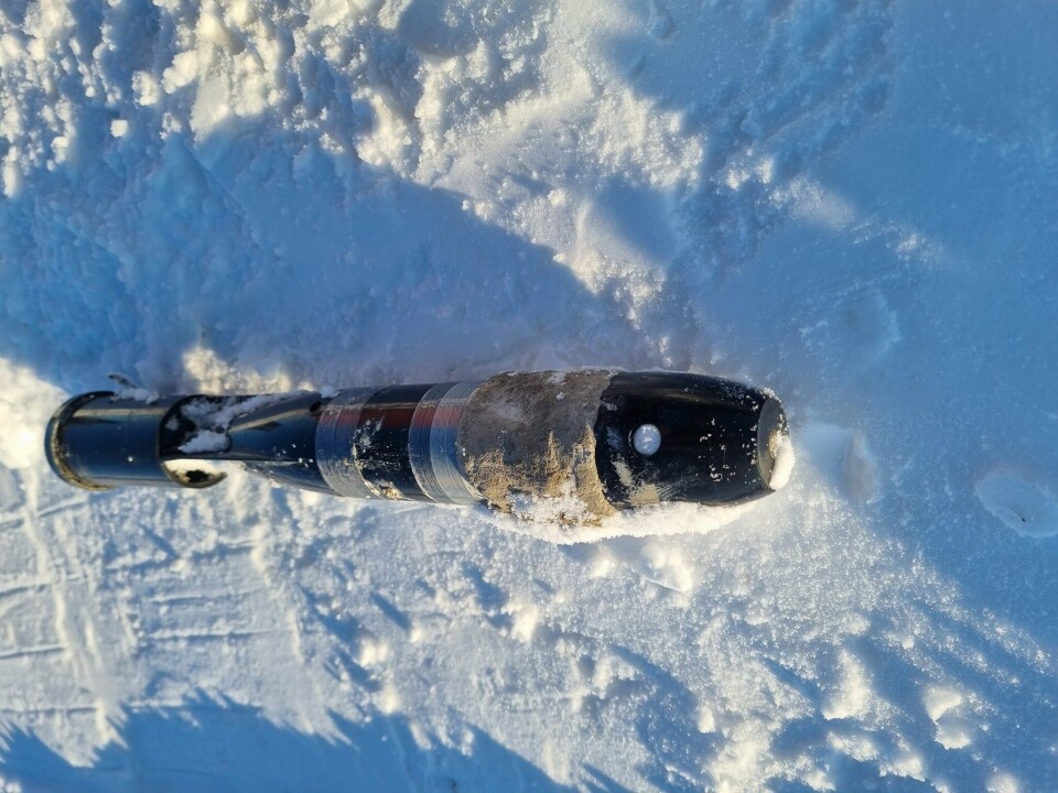 En mystisk fund ved Nordgrønland, politiet vil undersøge funden.