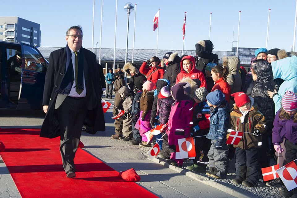 Formand for Naalakkersuisut, Kuupik Kleist. Foto: Leiff Josefsen