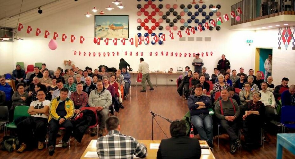 Borgermøde i Maniitsoq