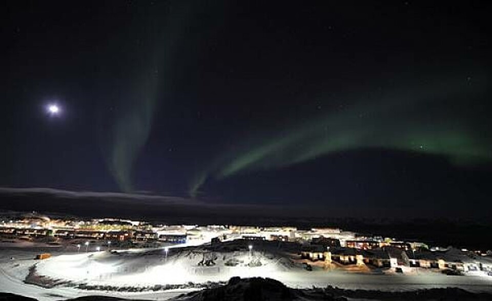 Nuuk har atter fået strøm efter strømafbrydelse torsdag morgen. Foto: Leiff Josefsen
