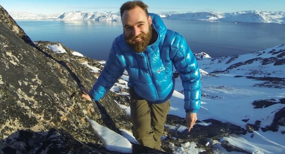 Torbjørn C. Pedersen fotograferet i Qaqortoq