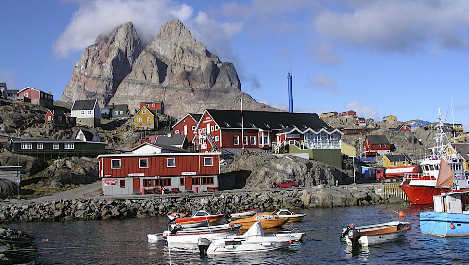 Turisme-erhvervet har trange kår i Uummannaq. Nu sælger Arne Niemann sit Hotel Uummannaq. Foto: Leiff Josefsen